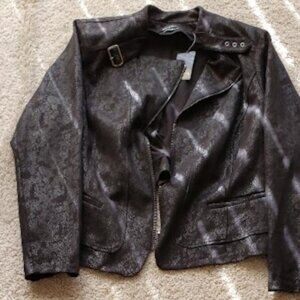 Torrid Black Zipper Jacket